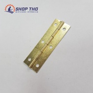 Yellow rectangular hinge 59x20mm (10 pieces)