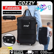 travel duffel bag Oversized Oxford cloth moving folding travel bag air check-in bag bag with wheels