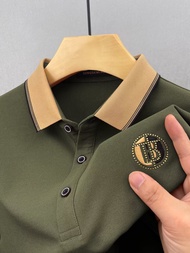 JOOM Polo Shirt for Men Polo Collar T Shirt for Men Summer Men POLO Shirt Short Sleeve T-shirt Lapel
