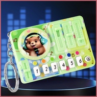Music DJ Keychain Cartoon Keyring Accessories DJ Player Key Chain for Kids Boys Girls Children Schoo