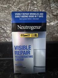 全新！Neutrogena Visible Repair Regenerating Cream 50g Retinol 露得清 維A醇抗皺修護新生面霜 再生霜 
