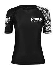 Women's Aerial Assault Short Sleeve BJJ Rash Guard MMA