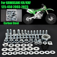 Motorcycles Fairing Fender Screw Bolt Kit Set For Kawasaki KX 250 450 250F 450F KX250 KX450 KX250F K