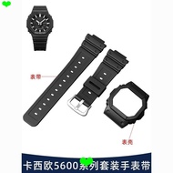 Watch Strap Suitable for DW-5600 GW-B5600 GW-M5610 Series Rubber Watch Strap Case Set