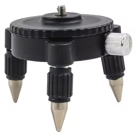 1pc 1/4 Inch Interface Level Meter Level Meter Base Level Meter Adapter 360 Degree Rotation Base Tri