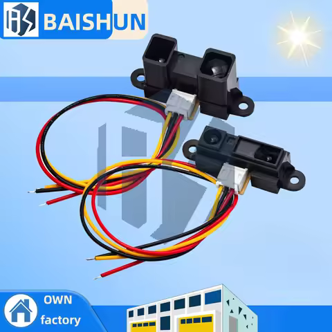 GP2Y0A21YK0F and GP2Y0A02YK0F Infrared Distance Sensors – 100% New, 10-80cm and 20-150cm Range, Incl