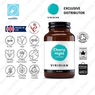 Viridian Cherry Night Powder, Sleep Formula, 150g, EXP: 10/27, 100% VEGAN, ORGANIC & PURE (JUNK-Free