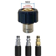 M22 Swivel Adapter For Pressure Washer Gun Hose Quick Connect Converter