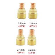 [bestshe]Sturdy Gas Lens Connector for Tig For WP9 WP20 WP25 with 45V42 45V43 45V44 45V45-Good Quali