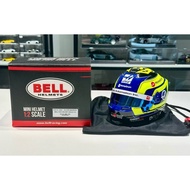 1/2 BELL F1 Helmet Oliver Bearman 2025