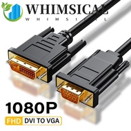 WHIMSICAL Dvi 24+1 To Vga Cable, DVI 24+1 15-pin VGA Dvi To VGA Cable Adapter, Male To Male Video Co