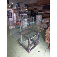 Aquarium L4'xW2'xH1.5' - Ready stock