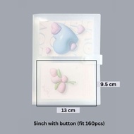 80/160pcs 5inch 3R Lomo Card Photo Album KPOP Photocard Album Matte Cover 5inci Foto Album 80/160入磨砂