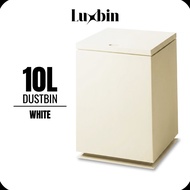 Soft-Press Dustbin Household Square Press Trash Can With Lid 10L Large Capacity For Toilet Bathroom 