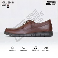 Sepatu Pantofel Kulit Pria Import Playboy Formal Cowok Keren Cibaduyut Kondangan Nikah Kantor Oxford