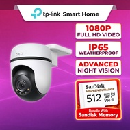 TP-Link Tapo C500 1080P Outdoor WiFi CCTV Camera | 360° Rotate, AI Motion Tracking, Night Vision