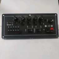 MESIN 19cm x 8.3cm Mini Bluetooth Active Speaker Machine Module with USB TF Features and Echo Amplif