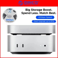ORICO MiniMate External SSD Storage Expansion 20/40Gbps Desktop Dock for MacMini 4 with 512TB 1TB 2T