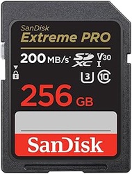 SanDisk Extreme PRO 256GB UHS-I U3 SDXC Memory Card