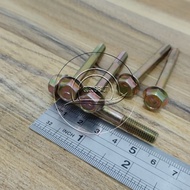 M6X55 YELLOW FLANGE CAP BOLT M6Bolt KEYX 55 10 LENGTH 55.5 CM 5.5CM 6X55 6 X 55 55MM MM