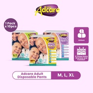 Adcare Adult Disposable Pants - M/L/XL (1 Pack)