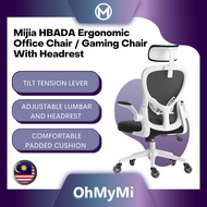 Xiaomi Hbada Ergonomic Office Study Gaming Computer Chair Kerusi Pejabat Kerusi Gaming Kerusi office