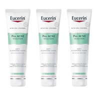 Eucerin Pro Acne Solution Soft Cleansing Foam 150g ยูเซอริน โฟมล้างหน้า ลดปัญหาสิว ลดผิวมัน รอยดำ รอ