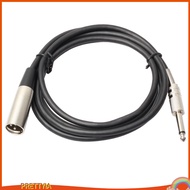 [PrettyiaSG] 6.35mm (1/4 Inch) TRS to XLR Male to Male Microphone Audio Cable 10ft 6ft