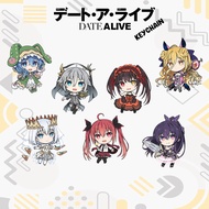 GANTUNGAN Date A Live V Keychain | Keychain Kurumi Anime Date A Live V | Keychain Anime Ganci Tohka