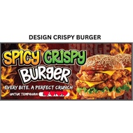 STIKER STALL BURGER SPICY CRISPY BURGER