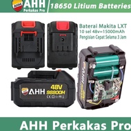 AHH Perkakas Makita Lxt Baterai 18650 Batre Pemotong Rumput 48v Impact Wrench Bor Cordless Gerinda