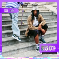 PUMA SPORT CLASSICS - รองเท้าผ้าใบ Suede XL สีเขียว - 39520521