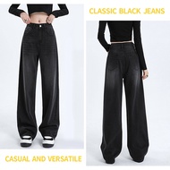 Women jeans Retro baggy jeans mid waist jeans low rise jeans y2k jeans wide leg jeans for women