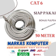 50m CAT 6 Internet LAN Cable Cat6 UTP Network 50 Meters