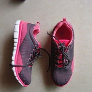 Woman running jogging shoes pink sneakers 24.5 cm, US7.5 (40)