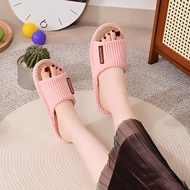 Linen Slippers Women's Home Silent Slippers