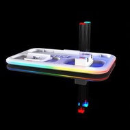 雜乜鋪 - Switch控制器充電器底座適,充電底座支架適用於 4 個 Joy Cons 和 Switch Pro 控制器，帶 LED 充電指示燈和 8 個遊戲插槽-白色