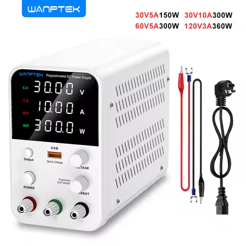 30V 10A 60V 5A DC Lab Power Supply Adjustable DC Power Supply Regulator Switching Power Supply Bench