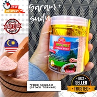 GARAM MASAK HIMALAYAN DALAM BEKAS FREE 50GRAM DAN SUDU (Rock Salt)