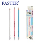 FASTER (ฟาสเตอร์) ดินสอไม้ 2B รหัส FPC2B/1  FPC2B/2 และ FPC2B/3