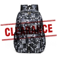 45cm Beg Laptop Waterproof Laptop Backpack Beg Sekolah Menengah Beg Galas Lelaki Beg Galas Wanita Ba