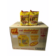 [รอบสุดท้าย] FF เอฟ เอฟ บะหมี่ก้อนกึ่งสำเร็จรูป noodle 面条 เส้นแบน รุ่น 10 ก้อน 450g แพคสีเหลือง 1ลัง