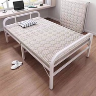 ✹﹉Noon break folding bed single bed office portable bed home escort simple bed invisible wrought iro