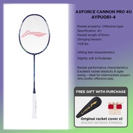 LI-NING AXFORCE CANNON PRO (4U) Series Badminton Racquet – Offensive-Oriented Advanced Single Racque