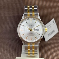 Citizen DZ5004-57A Two-Tone Gold Analog Stainless Steel Quartz Men's Dress Watch