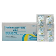 ImmunPro 500mg Sodium Ascorbate Zinc by 4s