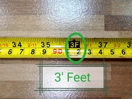 Giam Solid Wood Timber Smooth Finish 18(T)mm × 195(W)mm = 2Feet to 7Feet(L)Feet Kayu Giam