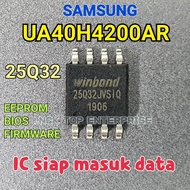SAMSUNG UA40H4200AR IC 25Q32 EEPROM / BIOS / FIRMWARE (UA40H4200)