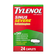EXPIRY 05/2025 Tylenol | Sinus Severe Day time Caplets (24 ct)