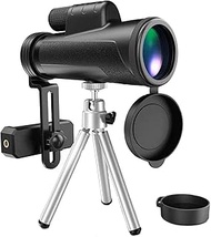 12X50 Portable Ipx7 Waterproof Monocular With Night Vision Bak4 Prism Fmc Lens Monocular With Smartp